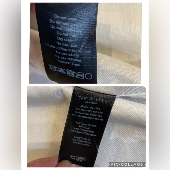 Rag & Bone Military Style Jacket Size Small - Picture 14 of 15